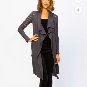Wearable Abernathy Draped Coat Cardigan XS